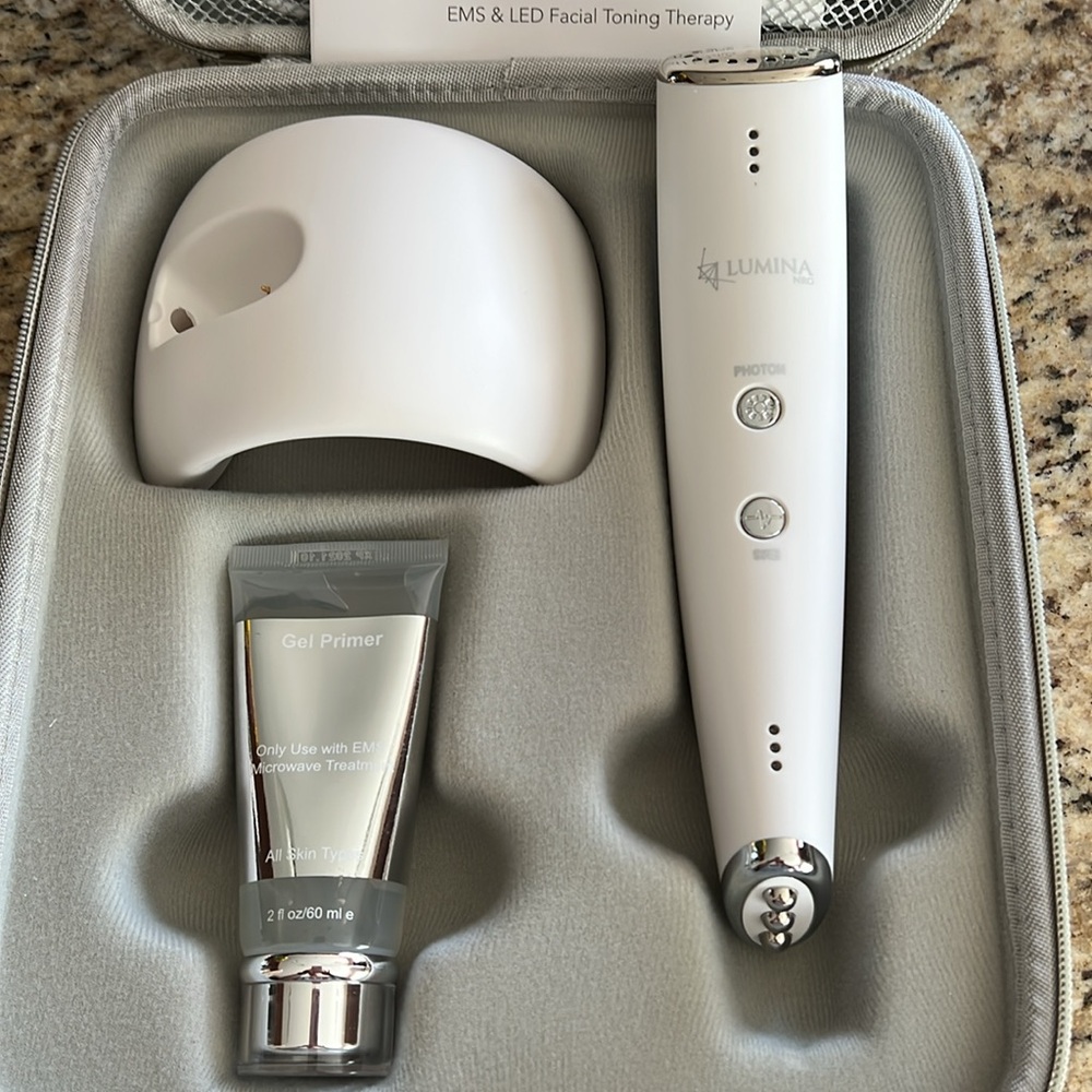 Lumina NRG EMS & LED Facial Toning Device